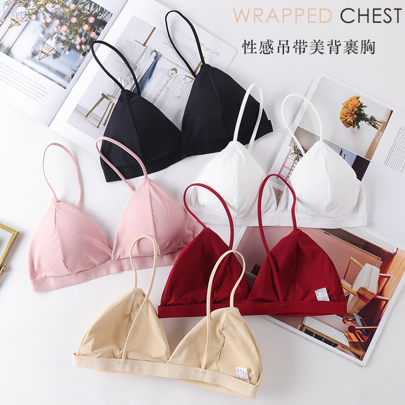 Bralette Triangle Set - 3D Sexy Lingerie reggiseno sportivo senza