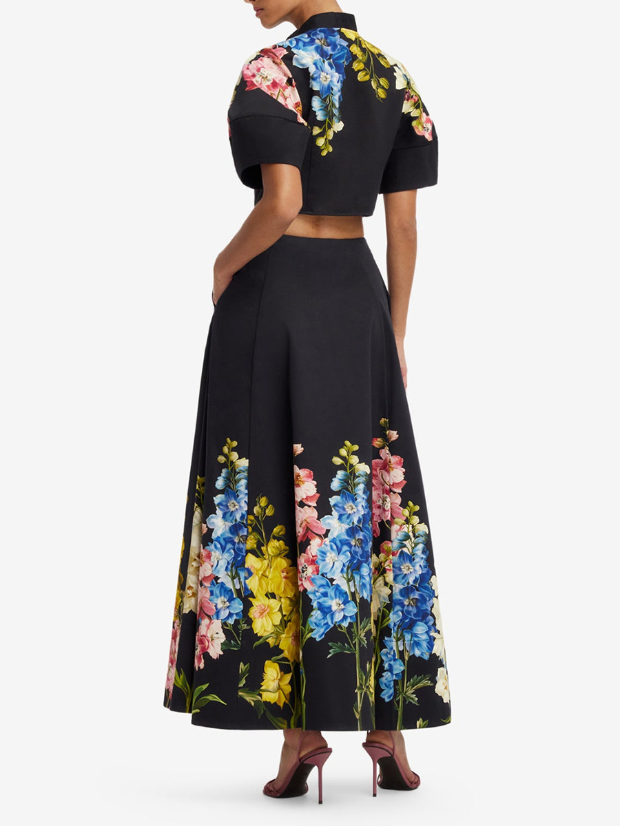 VGH Elegante Completo Due Pezz - Midi Skirt Floral recensione e prezzo